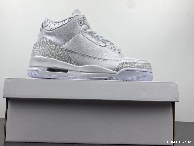 Reps LUCY Jordan White' 3 'Triple PS 429487-111 Air Retro 0716